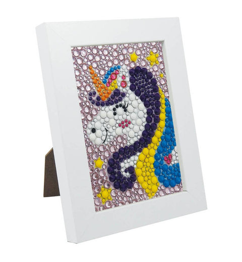 Deimantukų mozaikos rinkinys vaikams 6+ – žėrintys gyvūnėliai 15x19cm