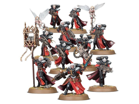 Warhammer 40,000 Adepta Sororitas Battle Sisters – miniatiūrų rinkinys