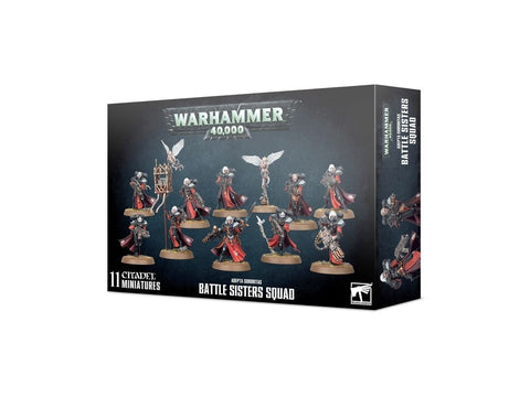 Warhammer 40,000 Adepta Sororitas Battle Sisters – miniatiūrų rinkinys