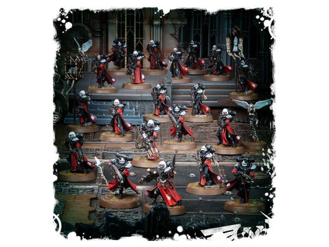 Warhammer 40,000 Adepta Sororitas Battle Sisters – miniatiūrų rinkinys