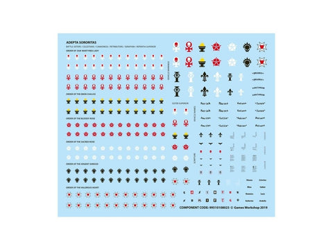 Warhammer 40,000 Adepta Sororitas Battle Sisters – miniatiūrų rinkinys