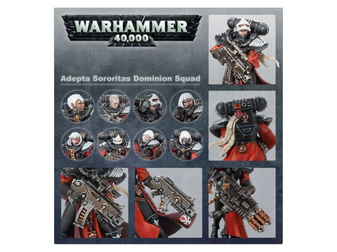 Warhammer 40,000 Adepta Sororitas Battle Sisters – miniatiūrų rinkinys