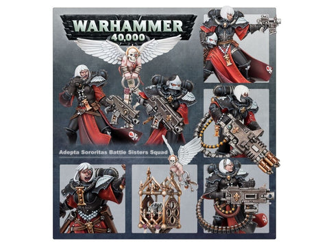 Warhammer 40,000 Adepta Sororitas Battle Sisters – miniatiūrų rinkinys