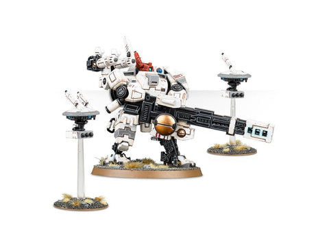 Warhammer 40,000 T'au XV88 Broadside Battlesuit rinkinys + 2 dronai