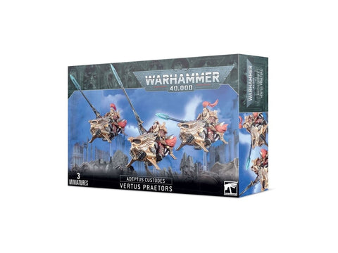 Warhammer 40k Adeptus Custodes Vertus Praetors miniatiūrų rinkinys