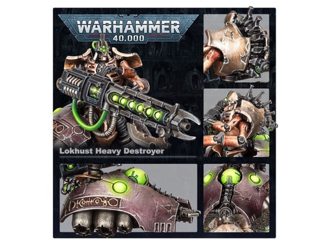 Necrons Lokhust Heavy Destroyer – Warhammer 40,000 miniatiūra (60 mm)