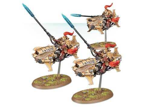 Warhammer 40k Adeptus Custodes Vertus Praetors miniatiūrų rinkinys