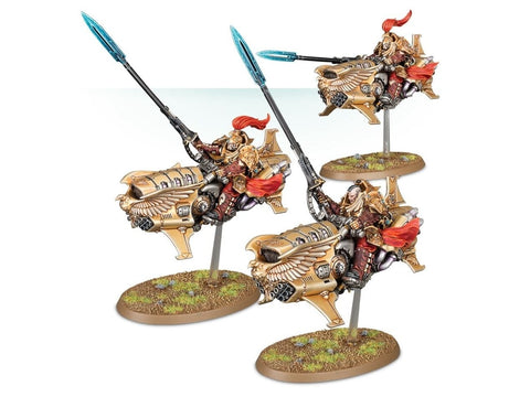 Warhammer 40k Adeptus Custodes Vertus Praetors miniatiūrų rinkinys