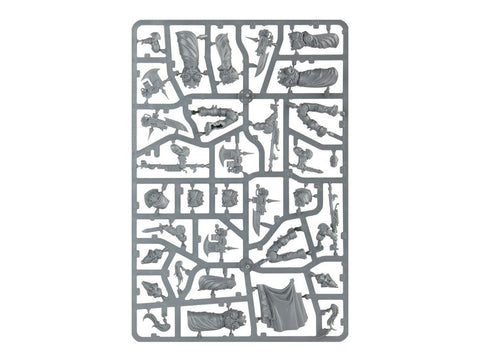 Warhammer 40,000 Adeptus Custodes Custodian Wardens – 5 miniatiūrų rinkinys