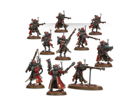 Warhammer 40,000 Adeptus Mechanicus Skitarii Rangers/Vanguard rinkinys (10)