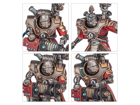Warhammer 40,000 Adeptus Mechanicus Hastarii Exterminators (5 figūrėlės)
