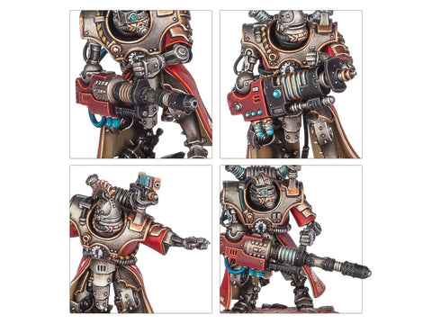 Warhammer 40,000 Adeptus Mechanicus Hastarii Exterminators (5 figūrėlės)