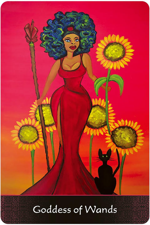 US Games Systems: Afro Goddess Tarot Arcanas kortos US Games Systems - HOBI.LT 🇱🇹