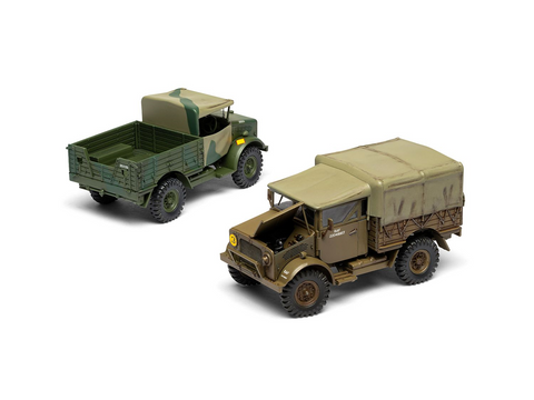 Airfix Bedford MW WW2 karinis sunkvežimis 1/48 plastikinis modelis