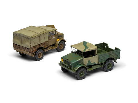 Airfix Bedford MW WW2 karinis sunkvežimis 1/48 plastikinis modelis