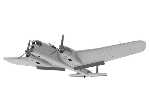 Airfix Armstrong Whitworth Whitley Mk.V 1/72 surenkamas plastikinis lėktuvas