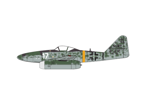 Airfix Messerschmitt Me 262 A-1a/2a 1/72 lėktuvo modelis