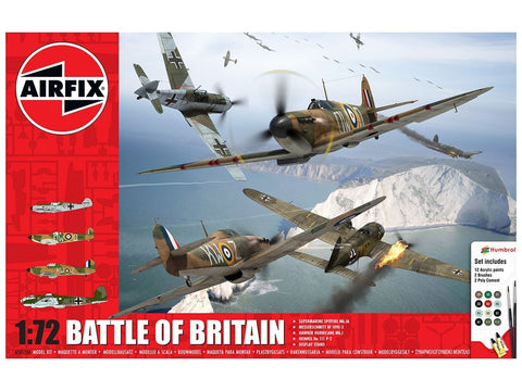 Airfix Battle of Britain dovanų rinkinys 1/72 (Spitfire, Hurricane) A50173A