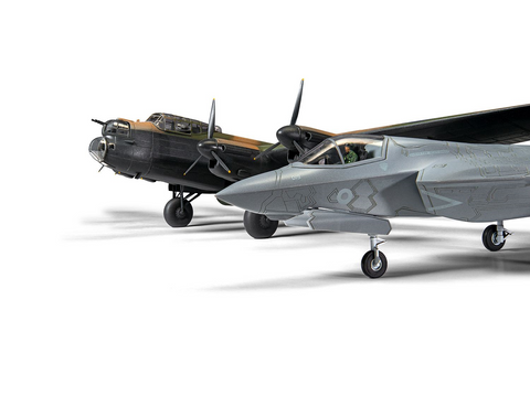Airfix F-35B Lightning II + Avro Lancaster 1/72 Dambusters 80 m. rinkinys