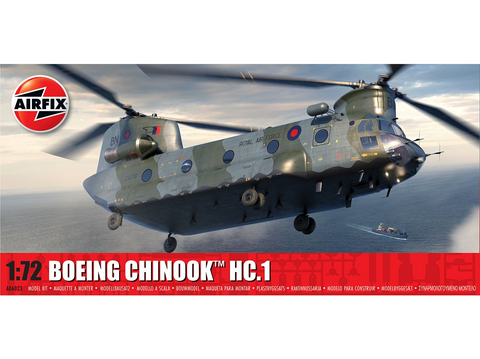 Airfix Boeing Chinook HC.1 1/72 plastikinis sraigtasparnio modelis A06023