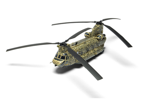 Airfix Boeing Chinook HC.1 vėlyvas 1/72 plastikinis rinkinys A06024