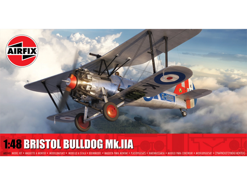 Airfix Bristol Bulldog Mk.IIA 1/48 lėktuvo modelio rinkinys
