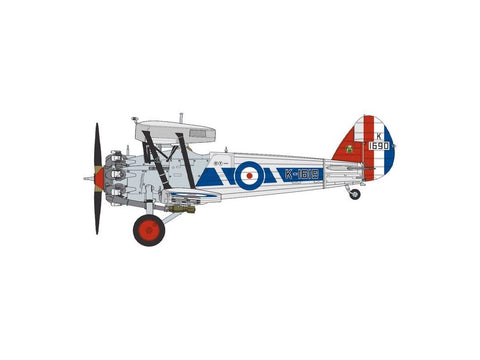 Airfix Bristol Bulldog Mk.IIA 1/48 lėktuvo modelio rinkinys