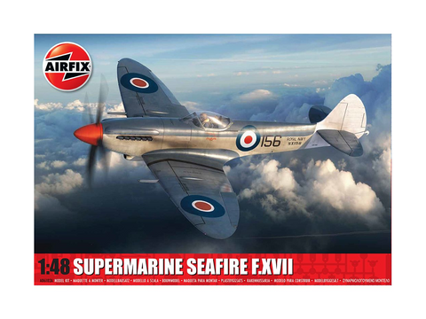 Airfix Supermarine Seafire F.XVII 1/48 plastikinis lėktuvo rinkinys