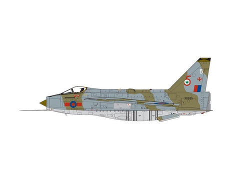 Airfix English Electric Lightning F.6 lėktuvo modelis 1:48
