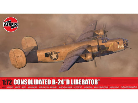 Airfix B-24D Liberator 1:72 plastikinis lėktuvo modelis A09011