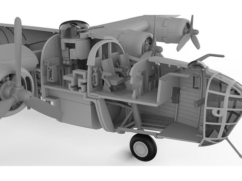 Airfix B-24D Liberator 1:72 plastikinis lėktuvo modelis A09011