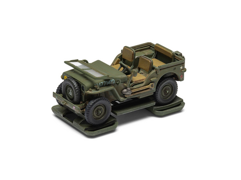 Airfix Willys MB Jeep dovanų rinkinys 1/72 A55117A