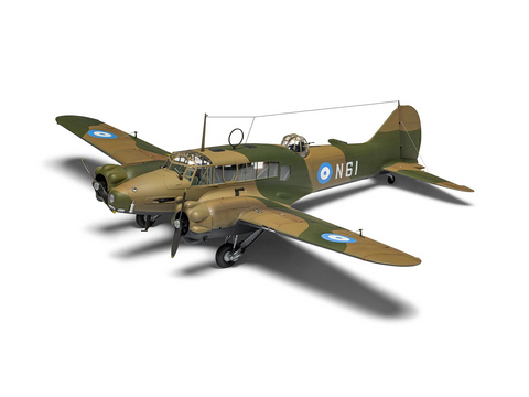 Airfix Avro Anson Mk.I 1/48 plastikinis lėktuvo modelio rinkinys A09191A