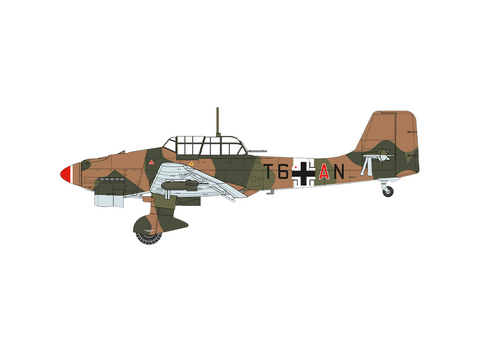 Airfix Junkers Ju 87 R-2/B-2 Stuka 1/48 plastikinis modelis A07115
