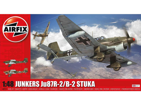 Airfix Junkers Ju 87 R-2/B-2 Stuka 1/48 plastikinis modelis A07115
