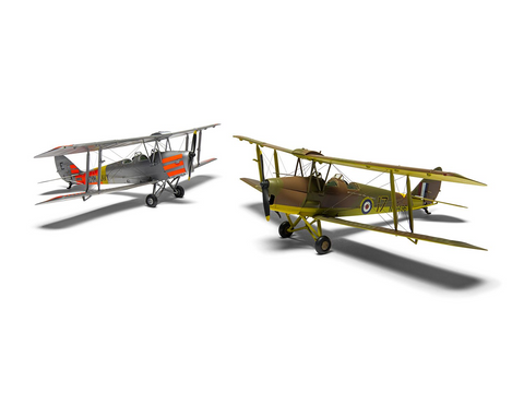 Airfix De Havilland Tiger Moth DH.82 1/48 plastiko surinkimo rinkinys A04104A