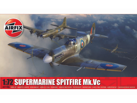 Airfix Supermarine Spitfire Mk.Vc 1:72 plastikinis surinkimo rinkinys A02108A