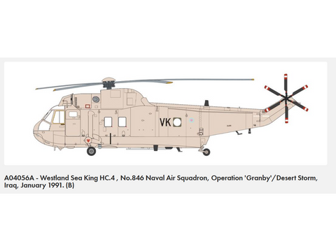 Airfix Westland Sea King HC.4 1/72 surenkamas plastikinis modelis