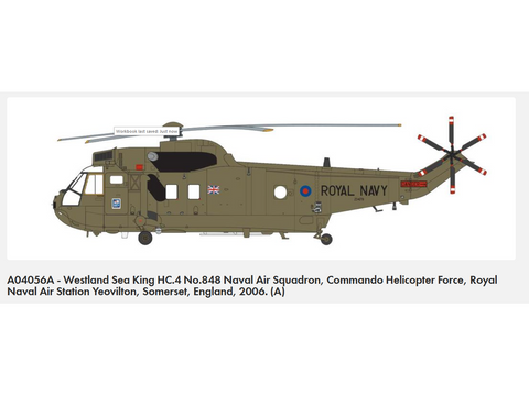 Airfix Westland Sea King HC.4 1/72 surenkamas plastikinis modelis