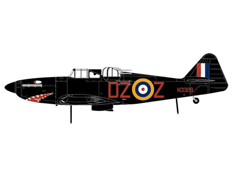 Airfix Boulton Paul Defiant Mk.I 1/72 lėktuvas, plastikinis rinkinys A02069
