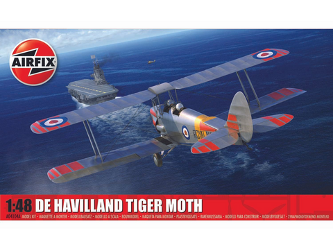 Airfix De Havilland Tiger Moth DH.82 1/48 plastiko surinkimo rinkinys A04104A