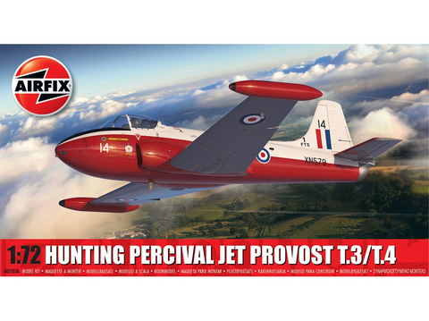 Airfix Jet Provost T.3/T.4 1/72 plastikinis surinkimo rinkinys A02103A