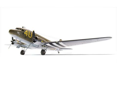 Douglas C-47 Skytrain plastikinis lėktuvo modelis 1/72 Airfix 27,3 cm