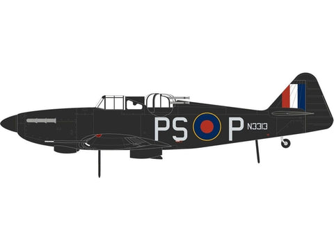 Boulton Paul Defiant NF.1 1/48 lėktuvo modelis surinkimui