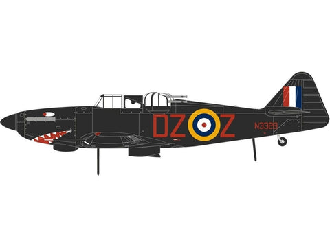 Boulton Paul Defiant NF.1 1/48 lėktuvo modelis surinkimui