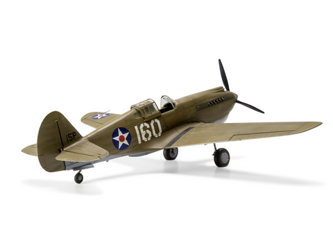 Airfix Curtiss P-40B Warhawk 1/48 surenkamas plastikinis modelis A05130A
