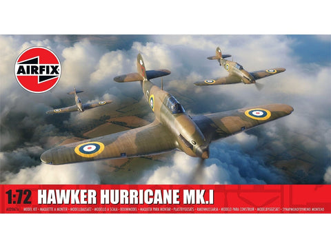 Airfix Hawker Hurricane Mk.I 1/72 plastikinis lėktuvo modelis (A02067A)