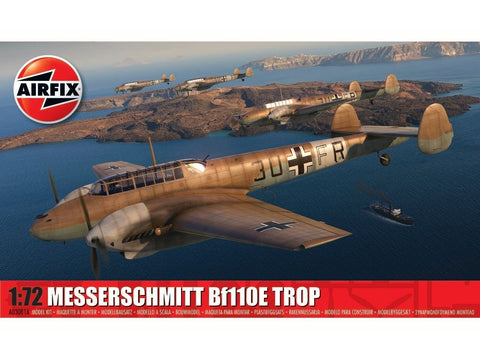 Airfix Messerschmitt Bf 110E/E-2 TROP 1:72 plastikinis modelis