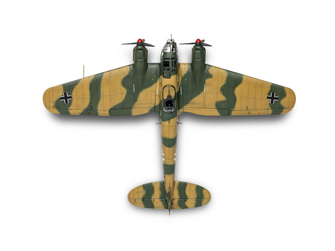 Airfix Heinkel He 111 H-6 1/72 plastikinis bombonešio modelis