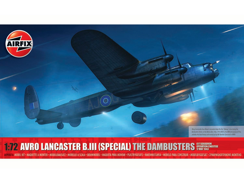 Airfix Avro Lancaster B.III Special Dambusters 1/72 plastikinis modelio rinkinys